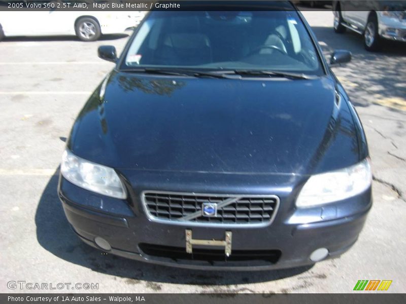Magic Blue Metallic / Graphite 2005 Volvo S60 2.5T AWD