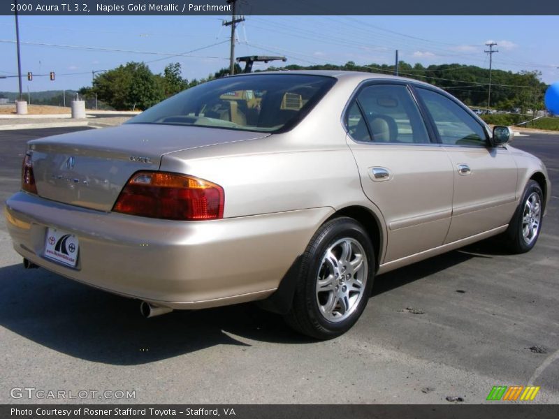 Naples Gold Metallic / Parchment 2000 Acura TL 3.2