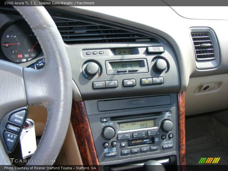 Naples Gold Metallic / Parchment 2000 Acura TL 3.2