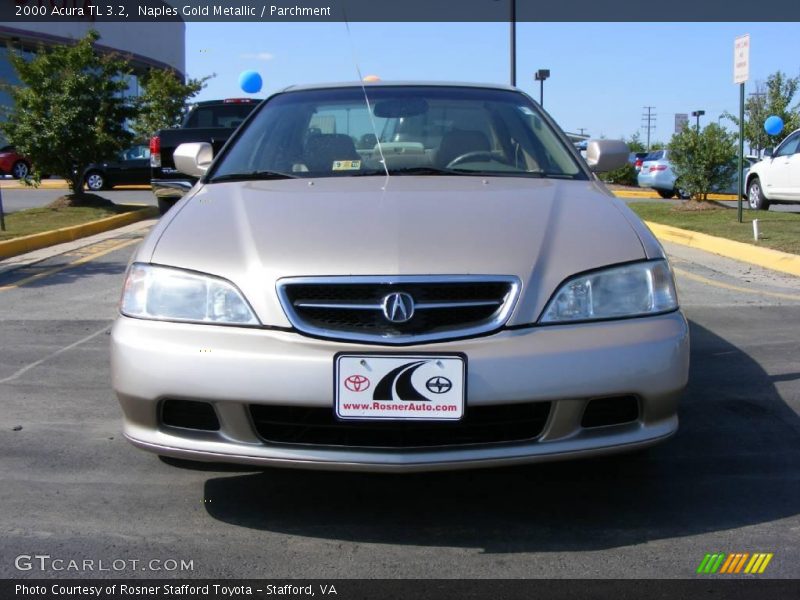 Naples Gold Metallic / Parchment 2000 Acura TL 3.2