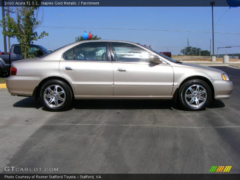 Naples Gold Metallic / Parchment 2000 Acura TL 3.2