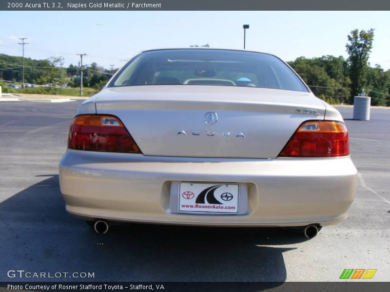 Naples Gold Metallic / Parchment 2000 Acura TL 3.2