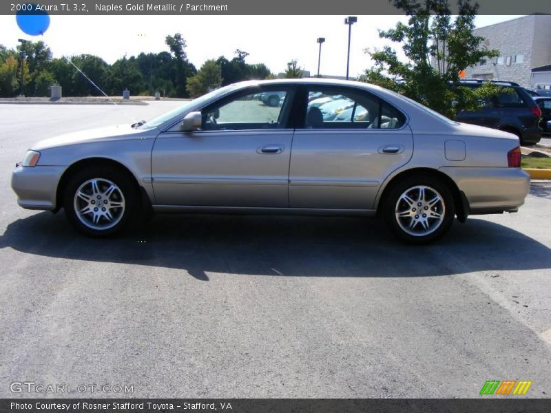 Naples Gold Metallic / Parchment 2000 Acura TL 3.2