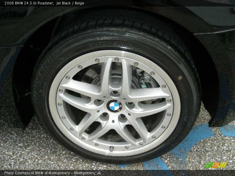 Jet Black / Beige 2008 BMW Z4 3.0i Roadster