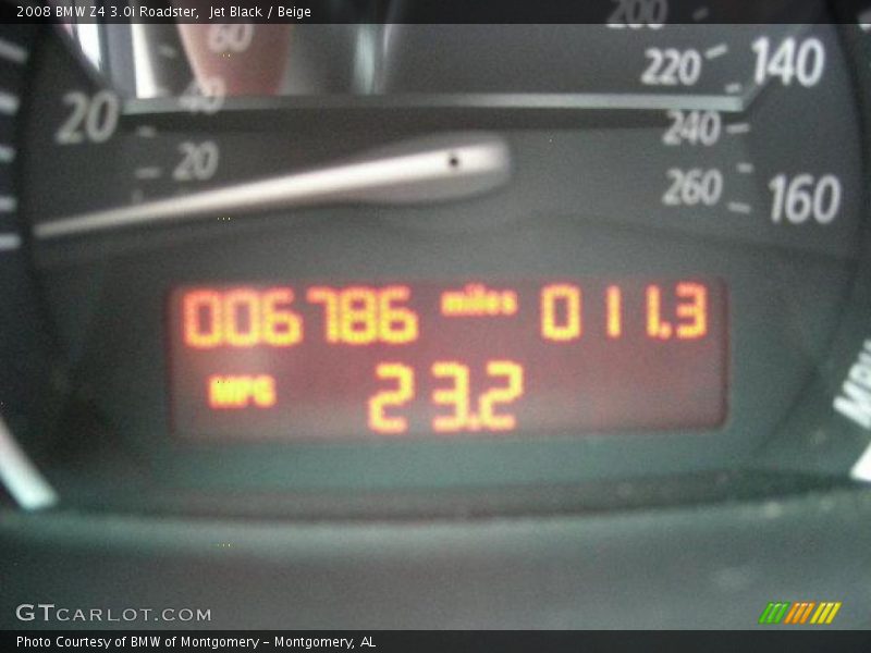 Jet Black / Beige 2008 BMW Z4 3.0i Roadster