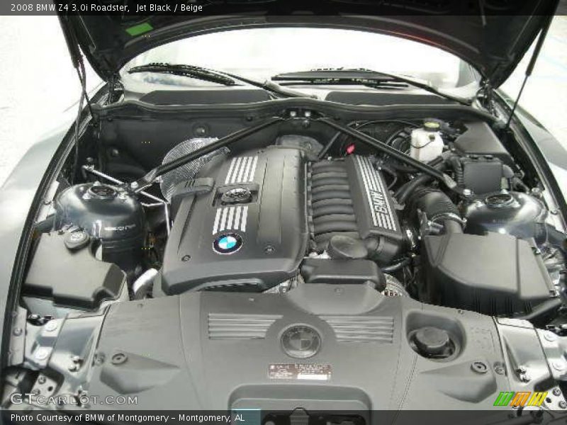 Jet Black / Beige 2008 BMW Z4 3.0i Roadster