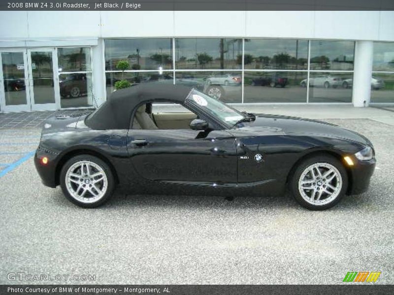 Jet Black / Beige 2008 BMW Z4 3.0i Roadster