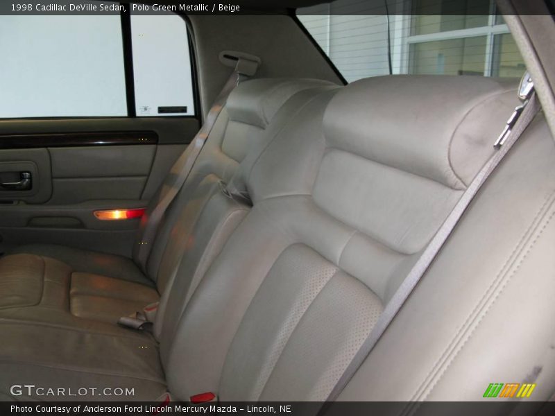 Polo Green Metallic / Beige 1998 Cadillac DeVille Sedan