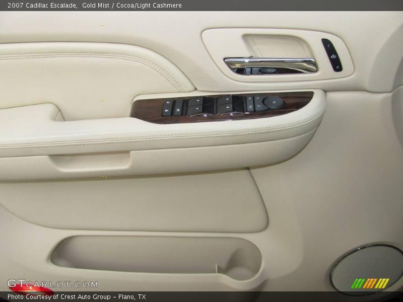 Gold Mist / Cocoa/Light Cashmere 2007 Cadillac Escalade