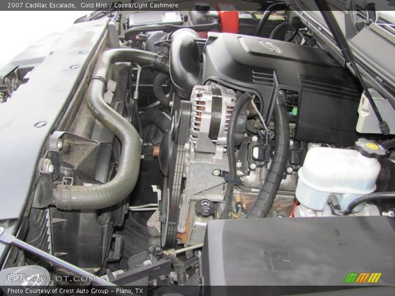 Gold Mist / Cocoa/Light Cashmere 2007 Cadillac Escalade