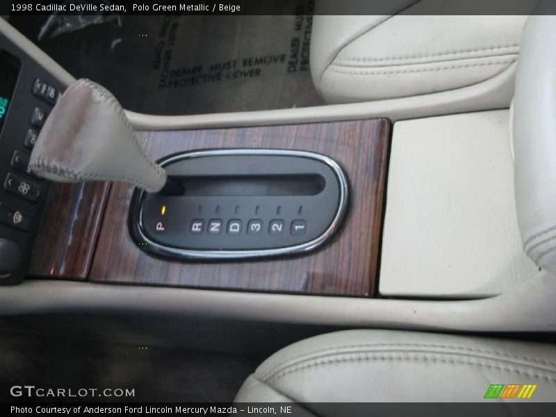 Polo Green Metallic / Beige 1998 Cadillac DeVille Sedan