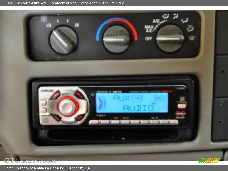 Ivory White / Medium Gray 2000 Chevrolet Astro AWD Commercial Van
