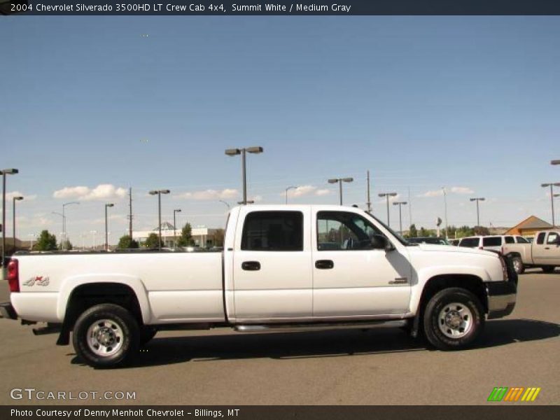 Summit White / Medium Gray 2004 Chevrolet Silverado 3500HD LT Crew Cab 4x4