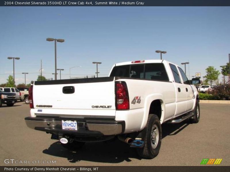 Summit White / Medium Gray 2004 Chevrolet Silverado 3500HD LT Crew Cab 4x4
