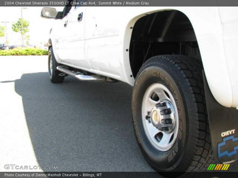 Summit White / Medium Gray 2004 Chevrolet Silverado 3500HD LT Crew Cab 4x4
