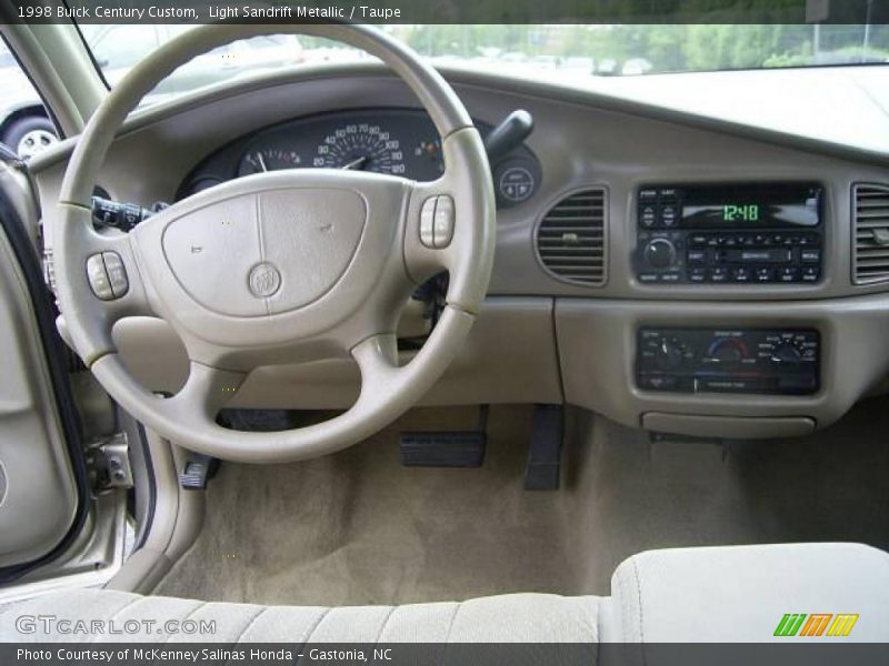 Light Sandrift Metallic / Taupe 1998 Buick Century Custom