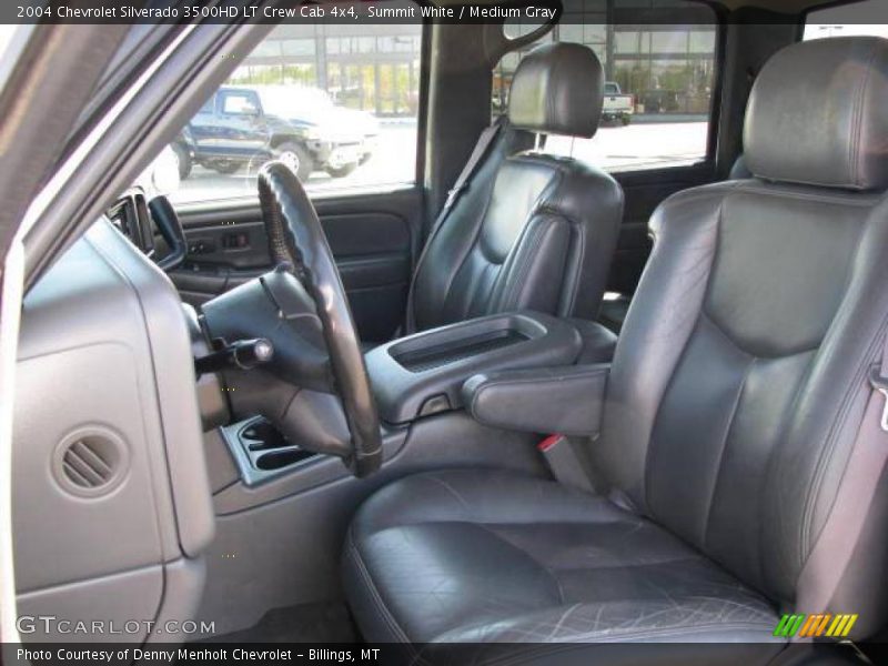 Summit White / Medium Gray 2004 Chevrolet Silverado 3500HD LT Crew Cab 4x4