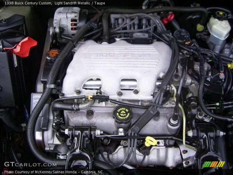 Light Sandrift Metallic / Taupe 1998 Buick Century Custom
