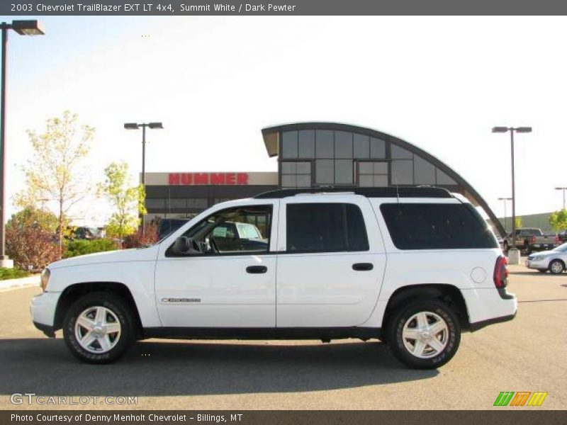 Summit White / Dark Pewter 2003 Chevrolet TrailBlazer EXT LT 4x4