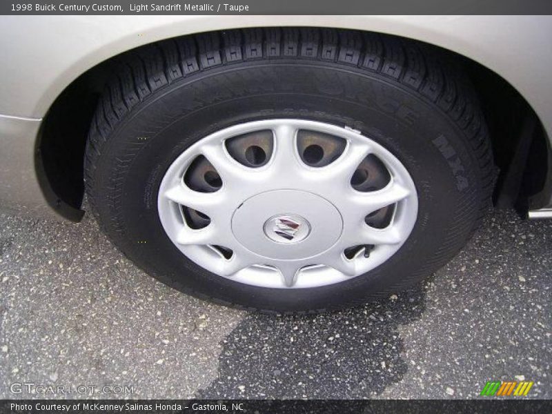 Light Sandrift Metallic / Taupe 1998 Buick Century Custom