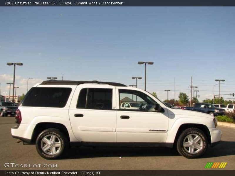 Summit White / Dark Pewter 2003 Chevrolet TrailBlazer EXT LT 4x4