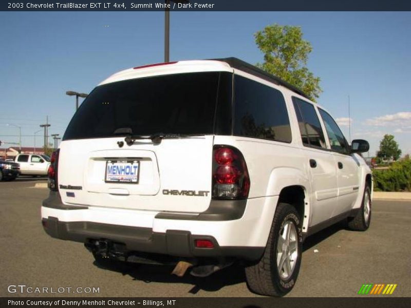 Summit White / Dark Pewter 2003 Chevrolet TrailBlazer EXT LT 4x4
