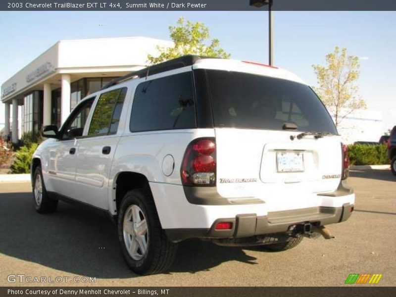 Summit White / Dark Pewter 2003 Chevrolet TrailBlazer EXT LT 4x4