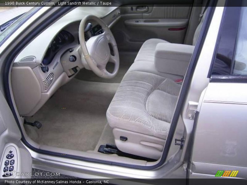 Light Sandrift Metallic / Taupe 1998 Buick Century Custom