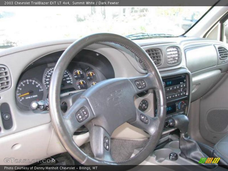 Summit White / Dark Pewter 2003 Chevrolet TrailBlazer EXT LT 4x4