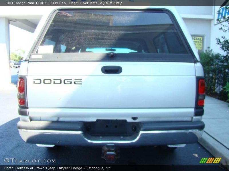 Bright Silver Metallic / Mist Gray 2001 Dodge Ram 1500 ST Club Cab