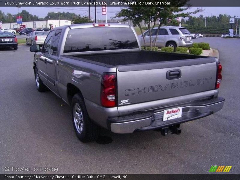Graystone Metallic / Dark Charcoal 2006 Chevrolet Silverado 1500 Work Truck Extended Cab