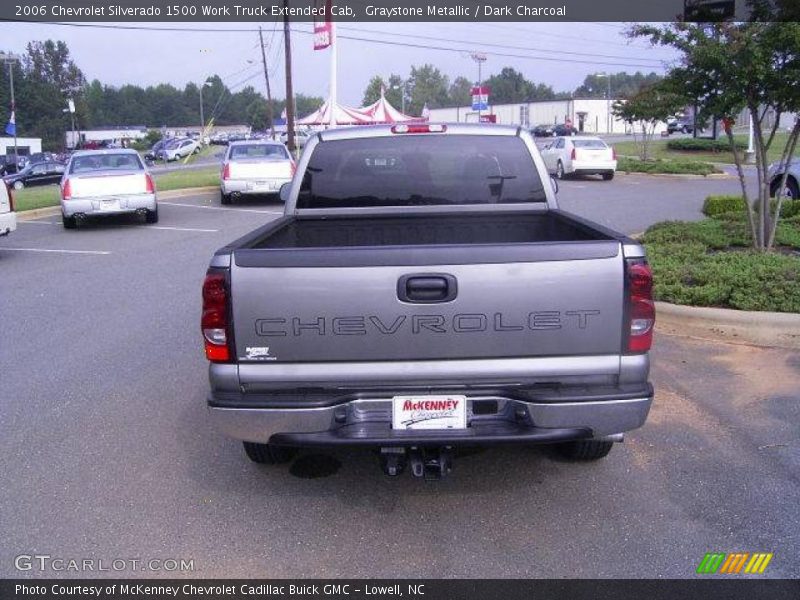Graystone Metallic / Dark Charcoal 2006 Chevrolet Silverado 1500 Work Truck Extended Cab