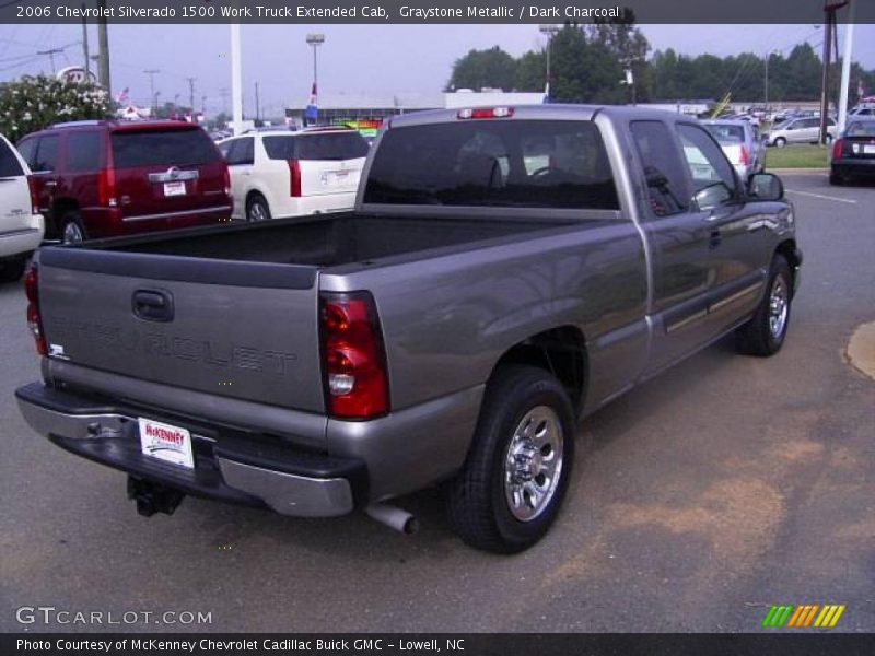 Graystone Metallic / Dark Charcoal 2006 Chevrolet Silverado 1500 Work Truck Extended Cab