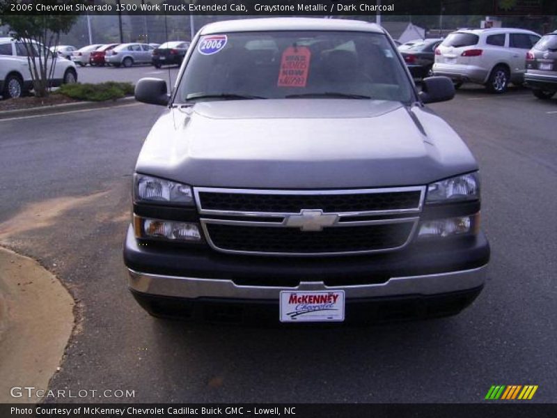 Graystone Metallic / Dark Charcoal 2006 Chevrolet Silverado 1500 Work Truck Extended Cab