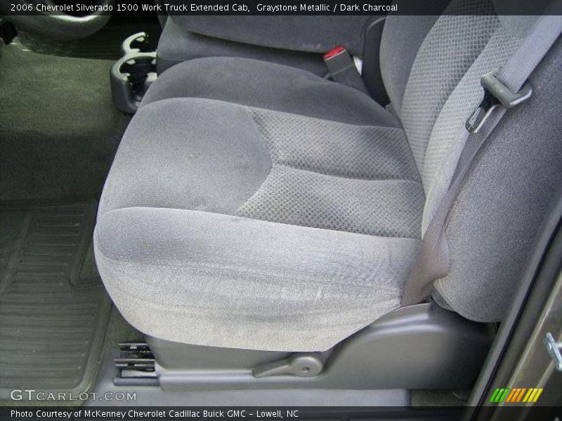 Graystone Metallic / Dark Charcoal 2006 Chevrolet Silverado 1500 Work Truck Extended Cab