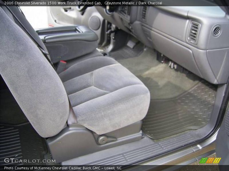 Graystone Metallic / Dark Charcoal 2006 Chevrolet Silverado 1500 Work Truck Extended Cab