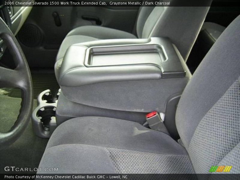 Graystone Metallic / Dark Charcoal 2006 Chevrolet Silverado 1500 Work Truck Extended Cab