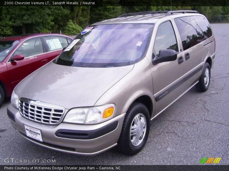 Sandrift Metallic / Neutral 2000 Chevrolet Venture LT