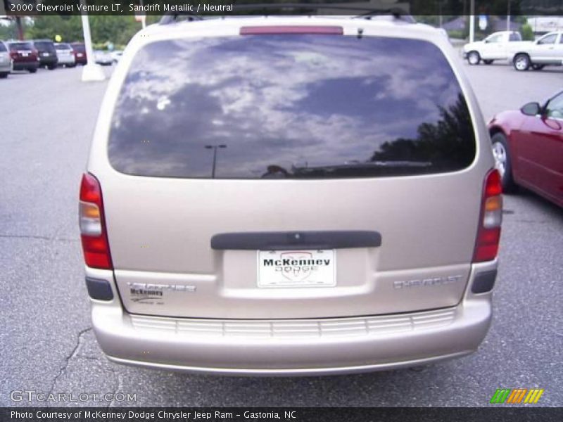 Sandrift Metallic / Neutral 2000 Chevrolet Venture LT