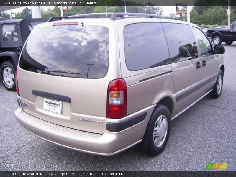 Sandrift Metallic / Neutral 2000 Chevrolet Venture LT
