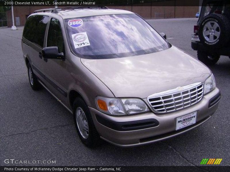 Sandrift Metallic / Neutral 2000 Chevrolet Venture LT