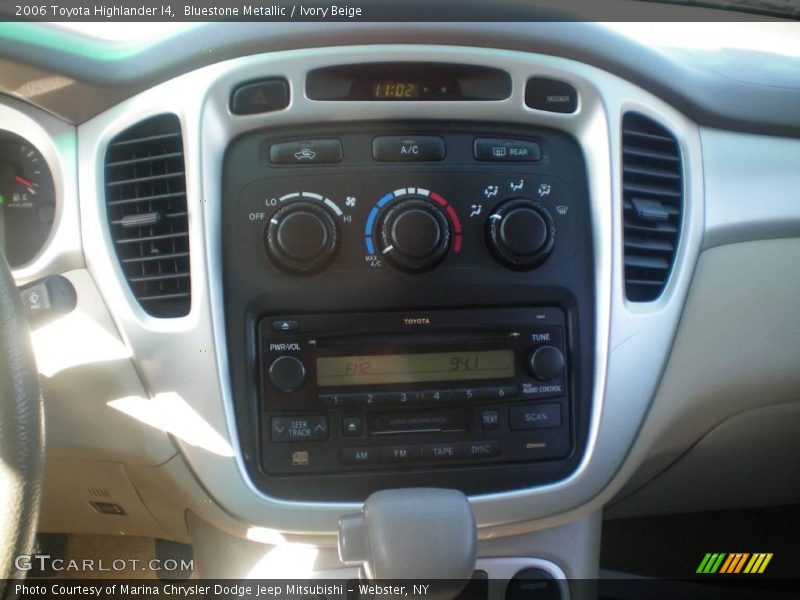 Bluestone Metallic / Ivory Beige 2006 Toyota Highlander I4