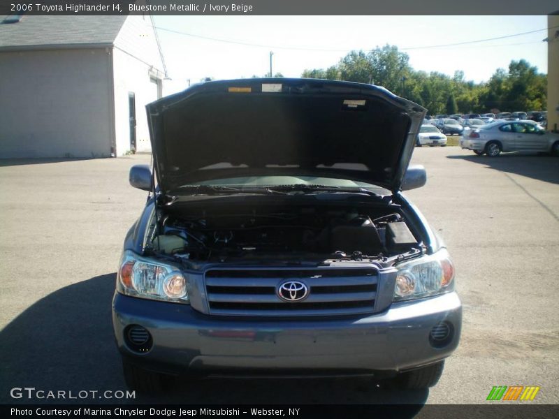 Bluestone Metallic / Ivory Beige 2006 Toyota Highlander I4