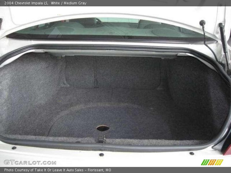 White / Medium Gray 2004 Chevrolet Impala LS