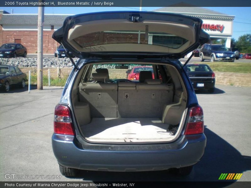 Bluestone Metallic / Ivory Beige 2006 Toyota Highlander I4