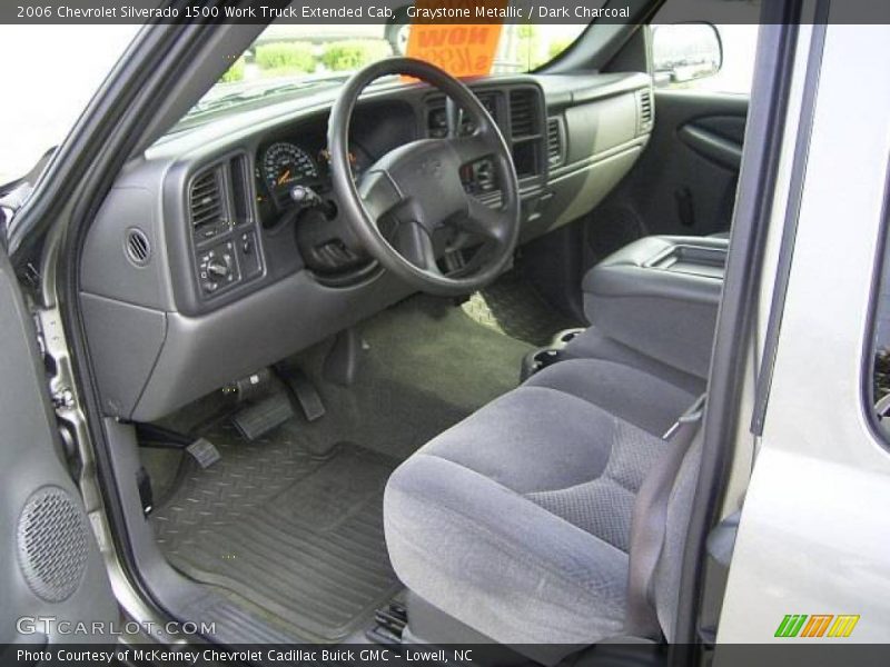Graystone Metallic / Dark Charcoal 2006 Chevrolet Silverado 1500 Work Truck Extended Cab