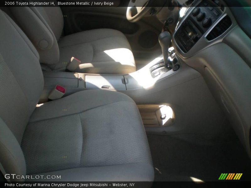 Bluestone Metallic / Ivory Beige 2006 Toyota Highlander I4