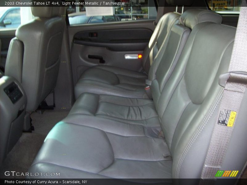 Light Pewter Metallic / Tan/Neutral 2003 Chevrolet Tahoe LT 4x4