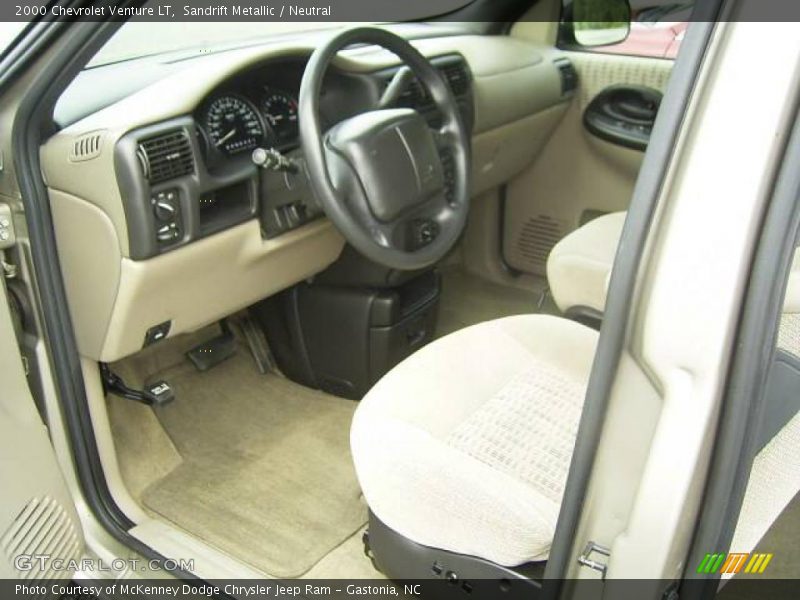 Sandrift Metallic / Neutral 2000 Chevrolet Venture LT