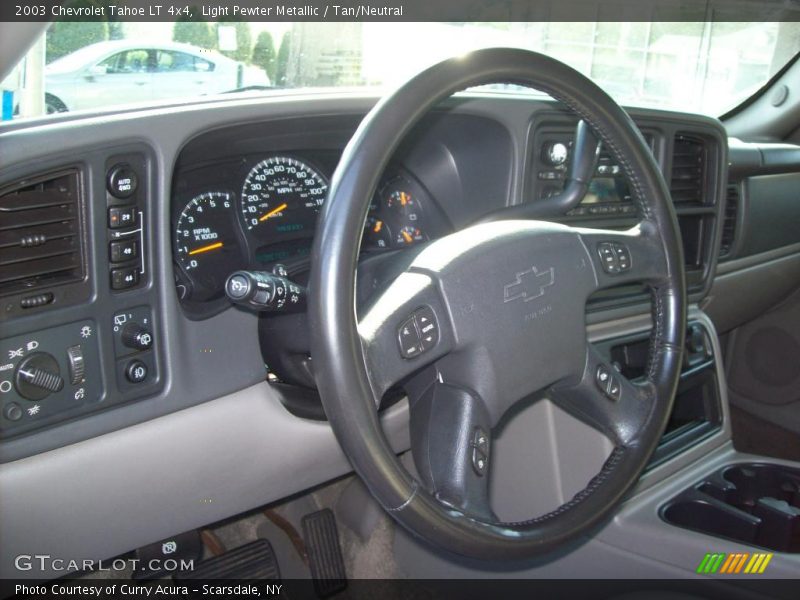 Light Pewter Metallic / Tan/Neutral 2003 Chevrolet Tahoe LT 4x4